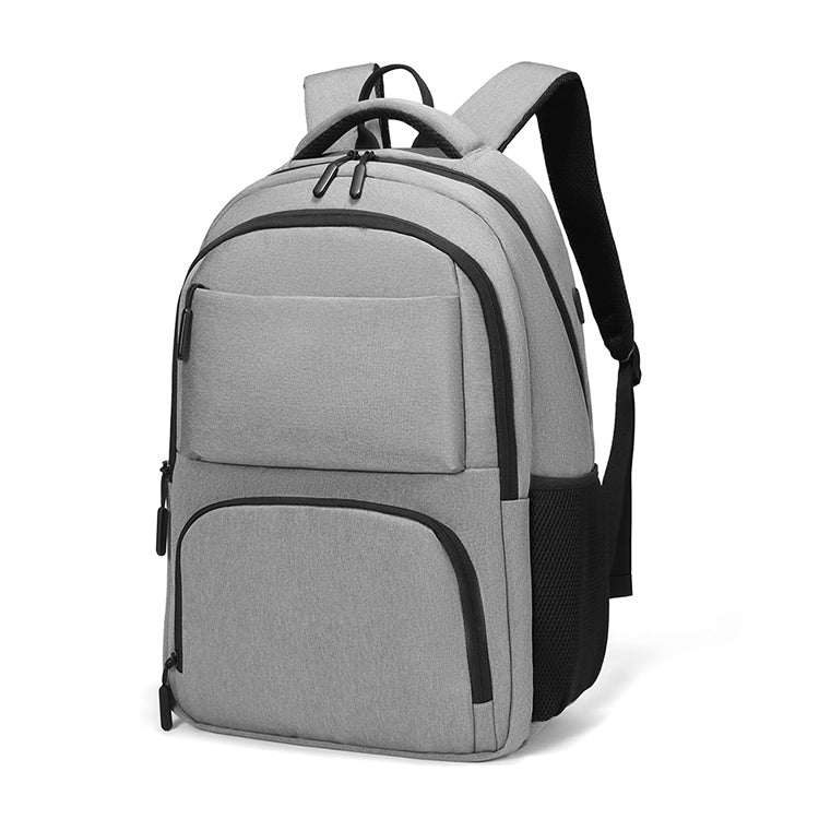 cxs-615 Multifunctional Oxford Laptop Bag Backpack (Light Grey) - Backpack by PMC Jewellery | Online Shopping South Africa | PMC Jewellery | Buy Now Pay Later Mobicred