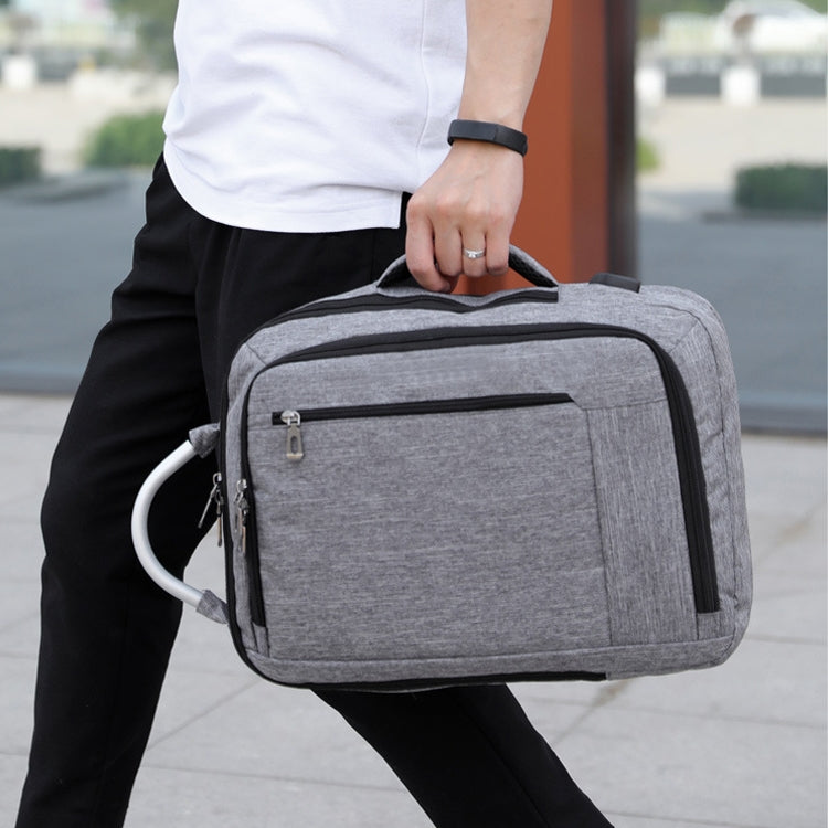 cxs-620 Multifunctional Oxford Laptop Bag Backpack (Light Grey) - Backpack by PMC Jewellery | Online Shopping South Africa | PMC Jewellery | Buy Now Pay Later Mobicred