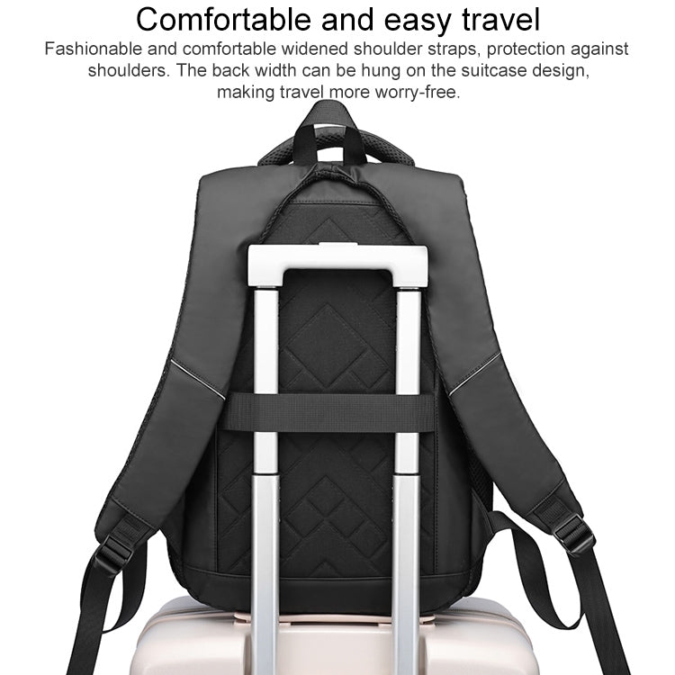 cxs-622 Multifunctional Oxford Laptop Bag Backpack (Black) - Backpack by PMC Jewellery | Online Shopping South Africa | PMC Jewellery | Buy Now Pay Later Mobicred