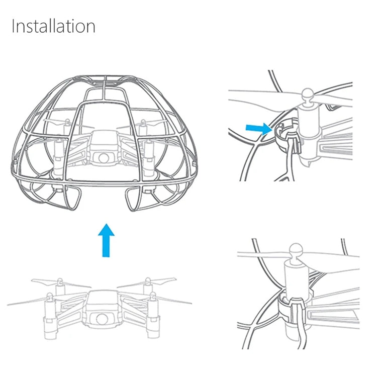 PGYTECH Spherical Protective Cover Cage for DJI TELLO - DJI Tello Series by PGYTECH | Online Shopping South Africa | PMC Jewellery | Buy Now Pay Later Mobicred