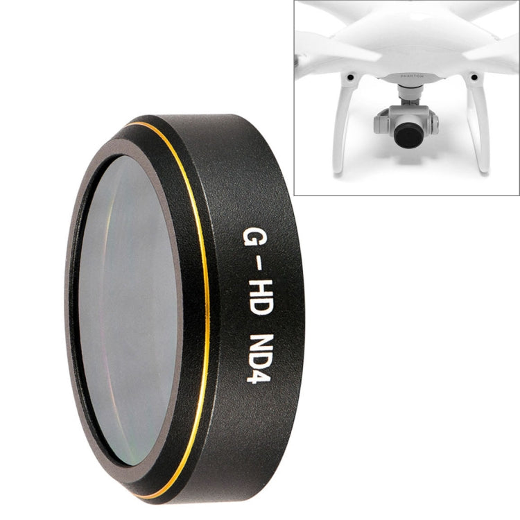 HD Drone Grey ND Lens Filter for DJI Phantom 4 Pro - Phantom Lens Filter by PMC Jewellery | Online Shopping South Africa | PMC Jewellery | Buy Now Pay Later Mobicred