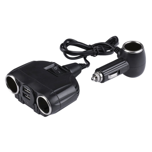 Olesson 2.1A / 1A Dual-USB Ports Car Cigarette Lighter Socket Car Charger - Cigar Socket by PMC Jewellery | Online Shopping South Africa | PMC Jewellery | Buy Now Pay Later Mobicred