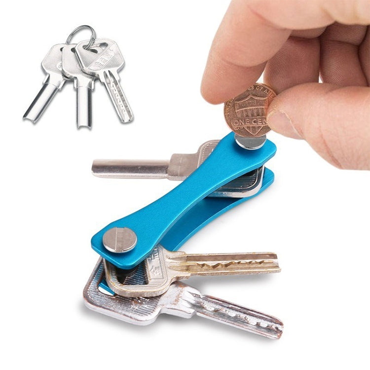 Portable Metal Key Storage Clip(Grey) - Retaining Clips by PMC TechLife | Online Shopping South Africa | PMC TechLife | Buy Now Pay Later Mobicred