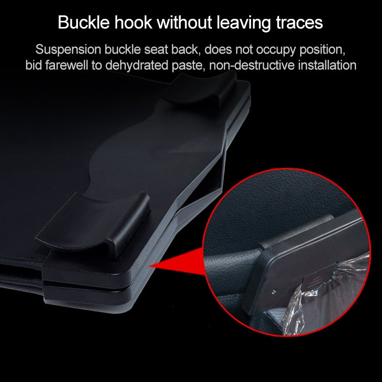 Car Multifunctional LED Design Hanging Folding Garbage Bin Storage Box (Khaki) - Stowing Tidying by PMC TechLife | Online Shopping South Africa | PMC TechLife | Buy Now Pay Later Mobicred