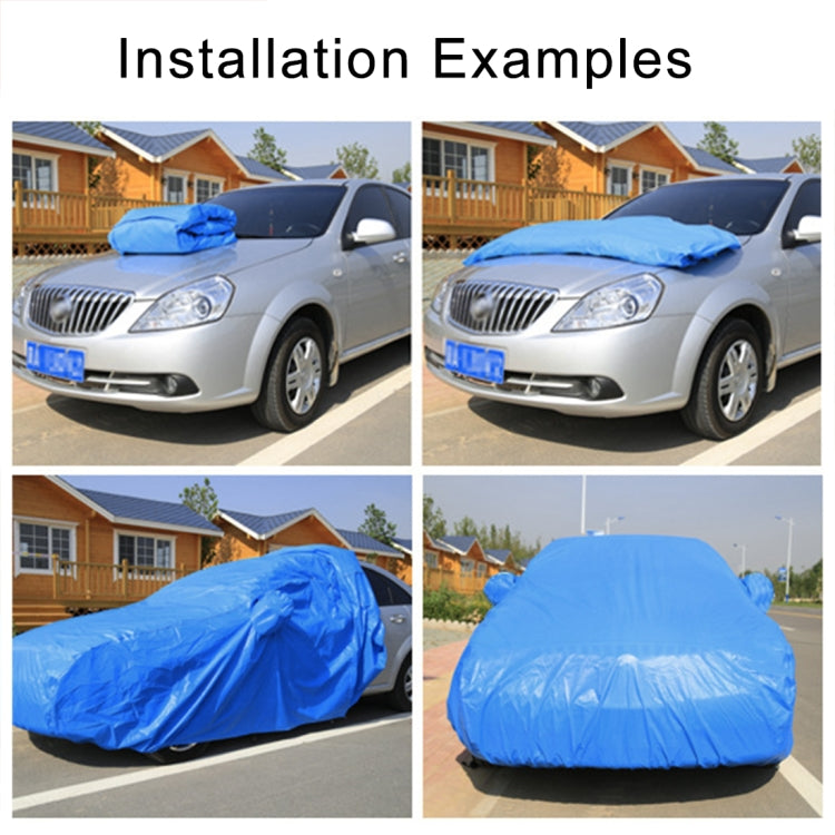 Anti-Dust Anti-UV Heat-insulating Elastic Force Cotton Car Cover for SUV, Size: L, 4.78m~5.04m(Black) - PE Material by PMC Jewellery | Online Shopping South Africa | PMC Jewellery | Buy Now Pay Later Mobicred