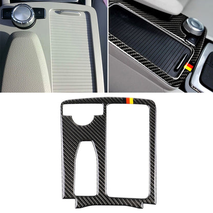 Car German Flag Carbon Fiber Left Drive Gear Position Panel Decorative Sticker for Mercedes-Benz W204 2007-2013 / W212 2010-2012 - Car Interior Mouldings by PMC Jewellery | Online Shopping South Africa | PMC Jewellery | Buy Now Pay Later Mobicred