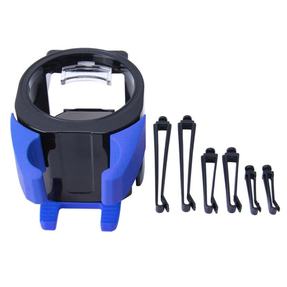 SHUNWEI SD-1027 Car Auto Multi-functional ABS Air Vent Drink Holder Bottle Cup Holder Phone Holder Mobile Mount (Blue) - Car Drink Holders by SHUNWEI | Online Shopping South Africa | PMC Jewellery | Buy Now Pay Later Mobicred