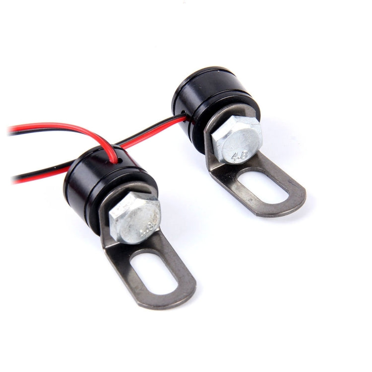 2 PCS 12V 3W  Blue Light Eagle Eyes LED Strobe Light For Motorcycle ���Wire Length: 90cm - Eagle Eye Lights by PMC TechLife | Online Shopping South Africa | PMC TechLife