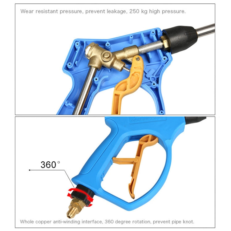 High Pressure Horn Shape Nozzle Clear Water Gun for Self-service Car Washing Machine, Outer Wire: 14 x 1.5 - Car Washer & Accessories by PMC Jewellery | Online Shopping South Africa | PMC Jewellery | Buy Now Pay Later Mobicred