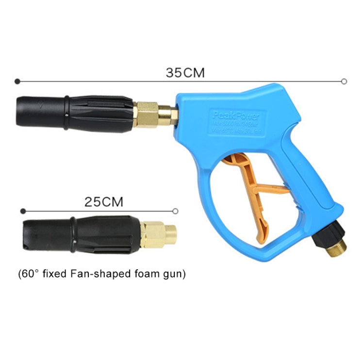 High Pressure Short Fixed Foam Gun for Self-service Car Washing Machine, Outer Wire: 22 x 1.5 - Car Washer & Accessories by PMC Jewellery | Online Shopping South Africa | PMC Jewellery | Buy Now Pay Later Mobicred