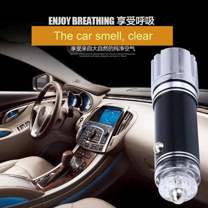 Car Cigarette Lighter Air Purifier Negative Ione Freshener Air Cleaner, Removes Pollen, Smoke, Bad Smell and Odors For Auto and Indoor(Black) - Air Purifier by PMC Jewellery | Online Shopping South Africa | PMC Jewellery | Buy Now Pay Later Mobicred