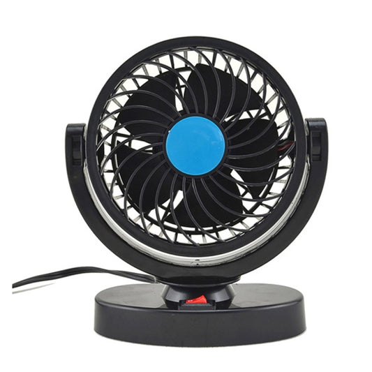 HUXIN HX-T305 3W 360 Degree Adjustable Rotation Low Noise Mini Electric Car Fan, DC 12V - Heating & Fans by PMC Jewellery | Online Shopping South Africa | PMC Jewellery | Buy Now Pay Later Mobicred