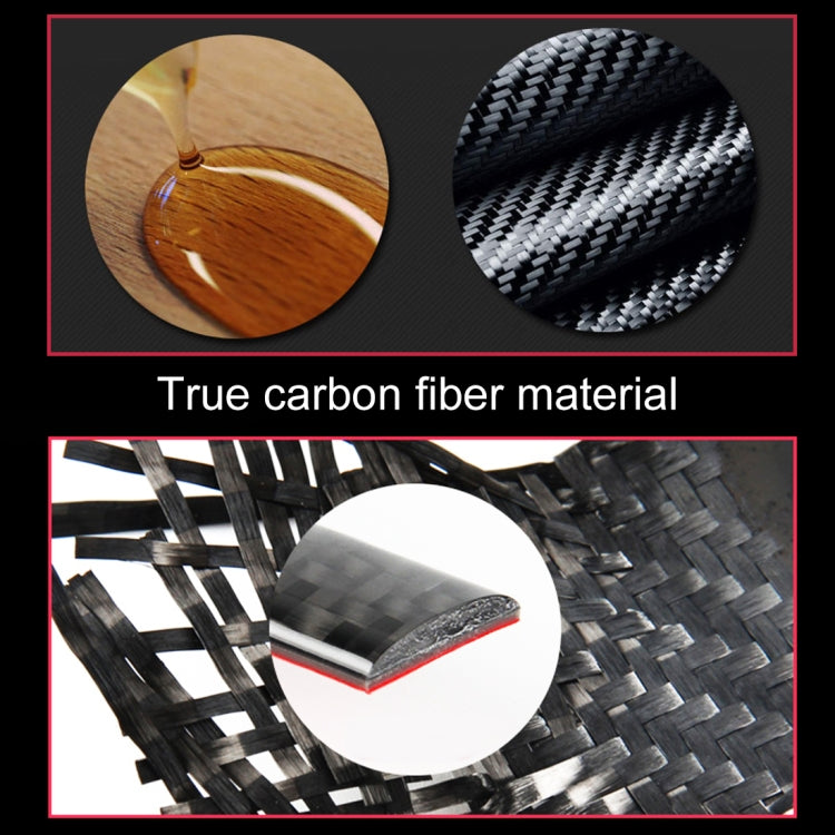 2 PCS Car Rear Air Outlet Frame Carbon Fiber Decorative Sticker for Mercedes-Benz W204 - Car Interior Mouldings by PMC Jewellery | Online Shopping South Africa | PMC Jewellery | Buy Now Pay Later Mobicred