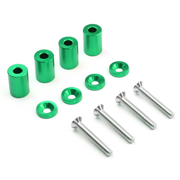 4 PCS Car Modified Isolation Column Engine Cover Blocked Up Screw Engine Turbine Ventilation Gasket Screw Washer (Green) - Nuts & Bolts by PMC Jewellery | Online Shopping South Africa | PMC Jewellery | Buy Now Pay Later Mobicred