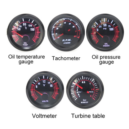 52mm 12V Universal Car Modified Oil Temperature Gauge - Clocks & Car Meters by PMC Jewellery | Online Shopping South Africa | PMC Jewellery | Buy Now Pay Later Mobicred