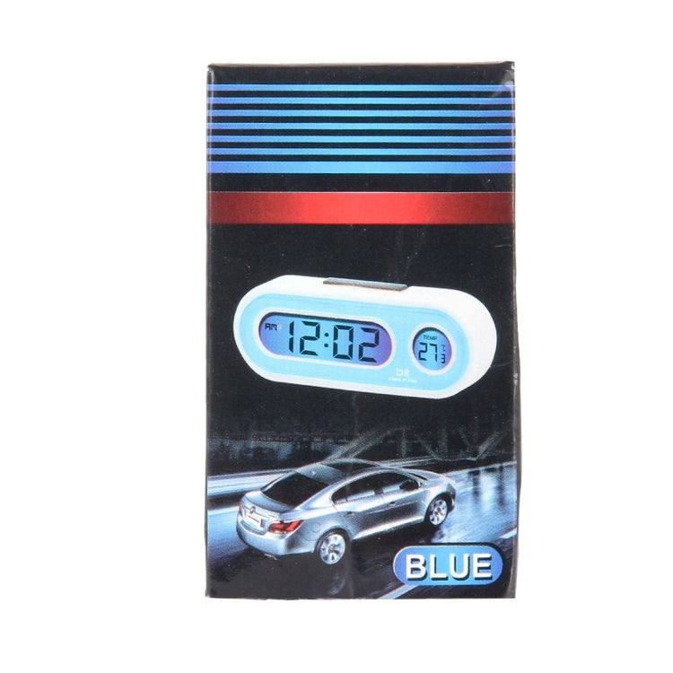 Multi-Function Digital Temperature Thermometer Clock LCD Monitor Battery Meter Detector Display - Clocks & Car Meters by PMC Jewellery | Online Shopping South Africa | PMC Jewellery | Buy Now Pay Later Mobicred