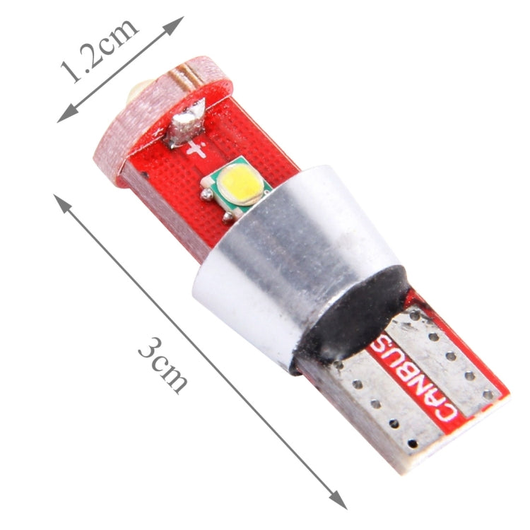 2 PCS T10 800 LM 6000K 10W CREE 3 LED White Light Clearance Light.DC 12V. - Clearance Lights by PMC Jewellery | Online Shopping South Africa | PMC Jewellery | Buy Now Pay Later Mobicred