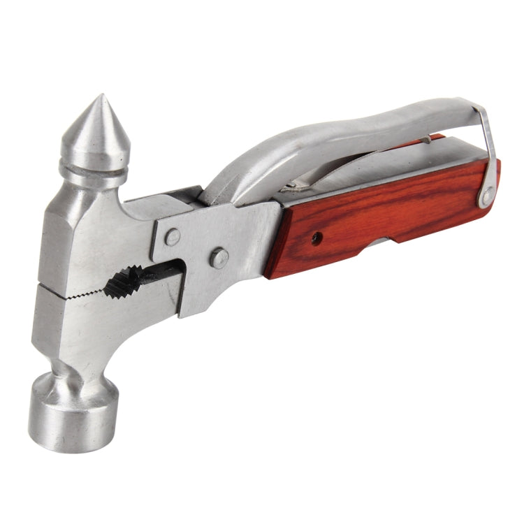 Outdoor Stainless Steel Multi-function Hammer (Hammer + Pliers + Saw Blade + Knife + Bottle Opener) - Others by PMC Jewellery | Online Shopping South Africa | PMC Jewellery | Buy Now Pay Later Mobicred