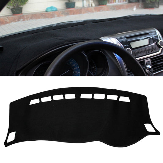 Car Light Pad Instrument Panel Sunscreen Mats Hood Cover for Nissan 14 Sylphy (Please note the model and year)(Black) - Sound & Heat Insulation Cotton by PMC Jewellery | Online Shopping South Africa | PMC Jewellery | Buy Now Pay Later Mobicred