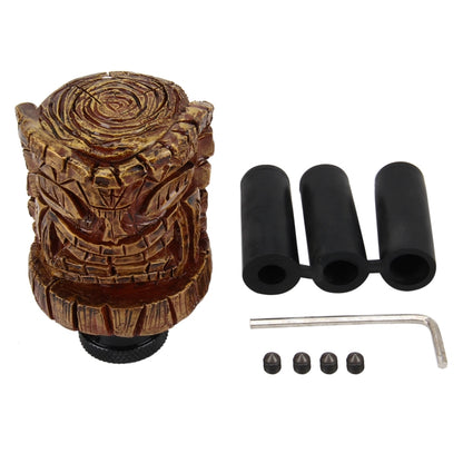 Universal Wood Avatar Shape Car Shift Lever Resin Modified Gear Knobs - Shift Knob by PMC Jewellery | Online Shopping South Africa | PMC Jewellery | Buy Now Pay Later Mobicred