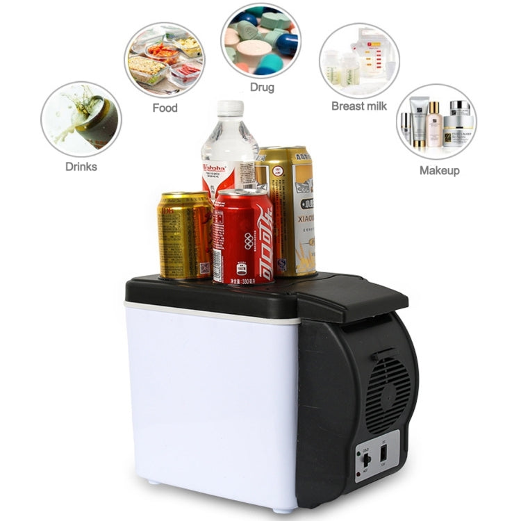 Car Auto 48W Portable Multi-Function Cooling and Warming 6L Low Noise Refrigerator for Car and Home, Cord Length: 1.8m - Refrigerators by PMC Jewellery | Online Shopping South Africa | PMC Jewellery | Buy Now Pay Later Mobicred