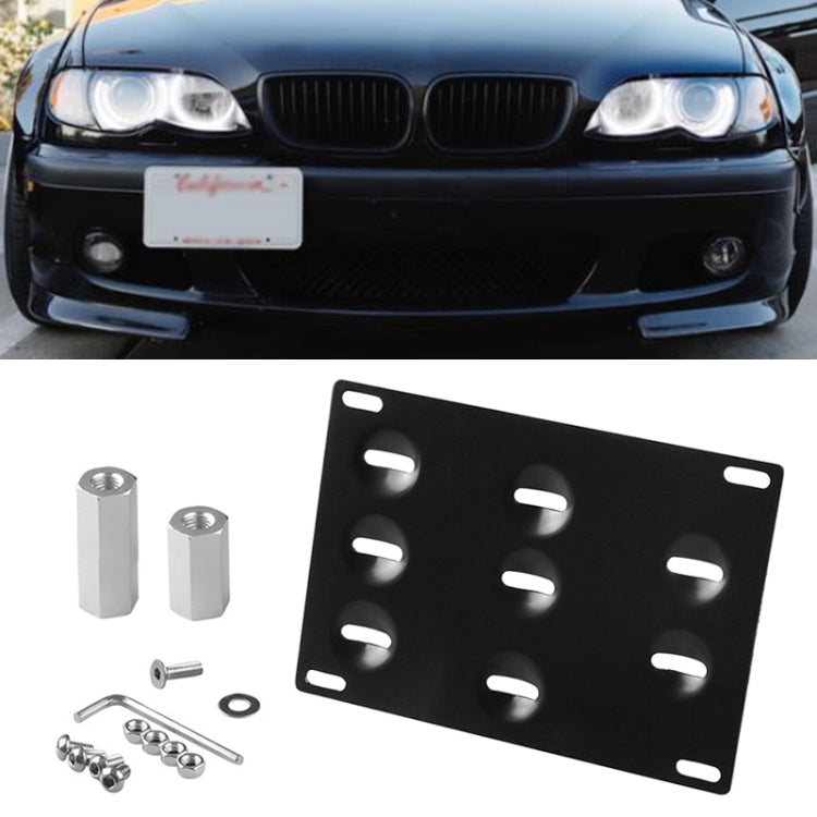 Car Front Bumper Tow Hook License Plate Mounting Bracket Holder for Mazda / Lexus - License Plate Covers & Frames by PMC TechLife | Online Shopping South Africa | PMC TechLife | Buy Now Pay Later Mobicred