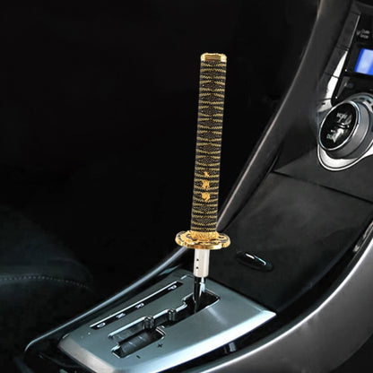 Universal Samurai Shape Manual or Automatic Gear Shift Knob, Length: 31.5cm (Gold) - Shift Knob by PMC Jewellery | Online Shopping South Africa | PMC Jewellery | Buy Now Pay Later Mobicred