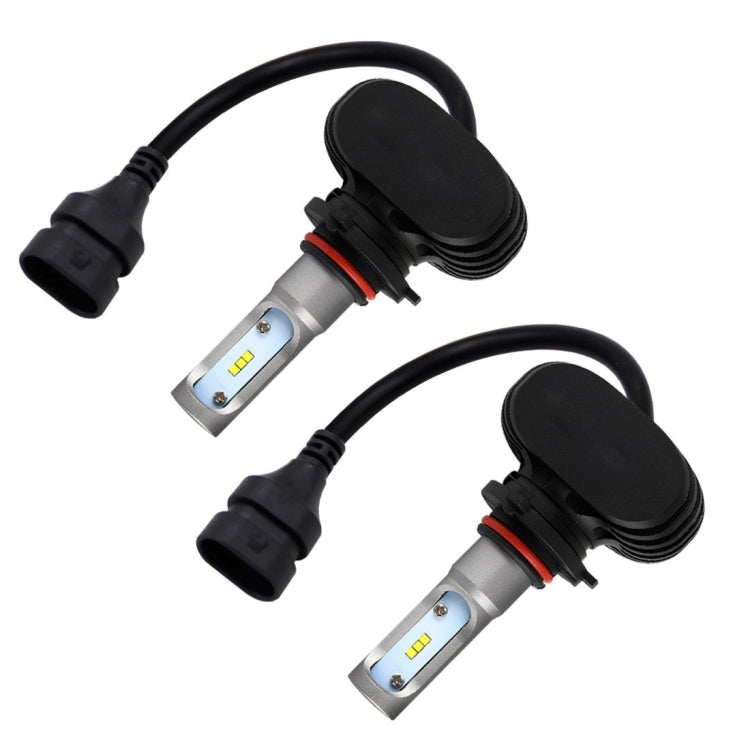 2 PCS 9006 IP65 Waterproof White Light 6 CSP LED Car Headlight Bulb,  9-36V / 18W, 6000K / 2000LM - LED Headlamps by PMC Jewellery | Online Shopping South Africa | PMC Jewellery | Buy Now Pay Later Mobicred