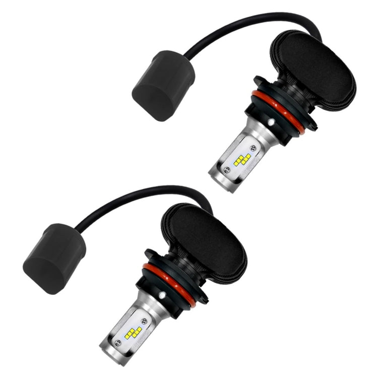 2 PCS 9007 IP65 Waterproof White Light 12 CSP LED Car Headlight Bulb,  9-36V / 18W, 6000K / 2000LM - LED Headlamps by PMC Jewellery | Online Shopping South Africa | PMC Jewellery | Buy Now Pay Later Mobicred