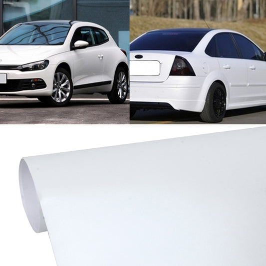 1.52m * 0.5m Car Decal Film Auto Modified Vehicle Sticker Vinyl Air Bubble Sticker Electro-optical Film Protective Film(White) - Auto Film by PMC Jewellery | Online Shopping South Africa | PMC Jewellery | Buy Now Pay Later Mobicred