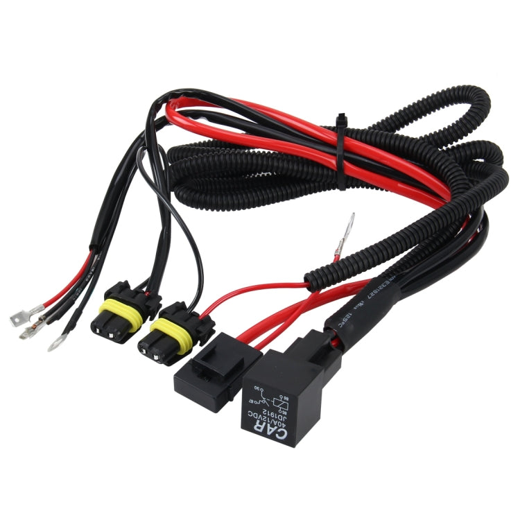 DC 12V 40A H3 Bulb Strengthen Line Group HID Xenon Controller Cable Relay Wiring - Wires by PMC Jewellery | Online Shopping South Africa | PMC Jewellery | Buy Now Pay Later Mobicred