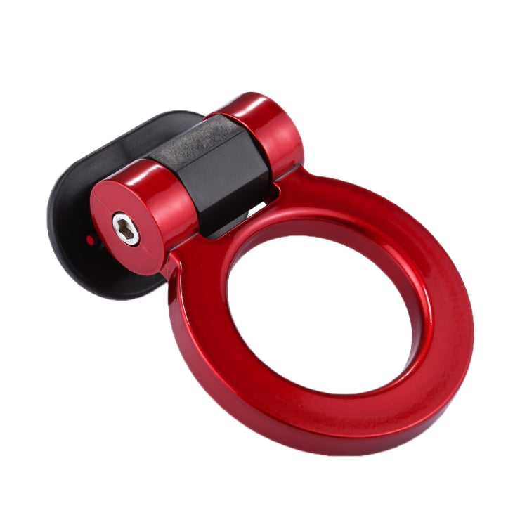 Car Truck Bumper Round Tow Hook Ring Adhesive Decal Sticker Exterior Decoration (Red) - Towing Bars by PMC Jewellery | Online Shopping South Africa | PMC Jewellery | Buy Now Pay Later Mobicred