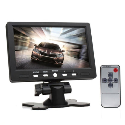 PZ-708 7.0 inch TFT LCD Car Rearview Monitor with Stand and Remote Control - Rearview Monitors by PMC Jewellery | Online Shopping South Africa | PMC Jewellery | Buy Now Pay Later Mobicred