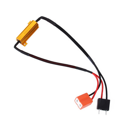 2 PCS H7 50W 6 Ohms Load Resistor Car Canbus Error Canceller Decoder Cable - Headlight Ballast by PMC Jewellery | Online Shopping South Africa | PMC Jewellery | Buy Now Pay Later Mobicred