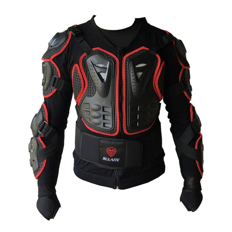 SULAITE BA-03 SUV Motorbike Bicycle Outdoor Sports Armor Protective Jacket, Size: XXXL(Red) - Protective Gear by SULAITE | Online Shopping South Africa | PMC Jewellery | Buy Now Pay Later Mobicred