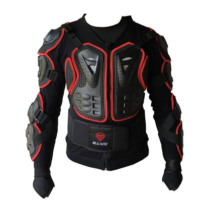 SULAITE BA-03 SUV Motorbike Bicycle Outdoor Sports Armor Protective Jacket, Size: M(Red) - Protective Gear by SULAITE | Online Shopping South Africa | PMC Jewellery | Buy Now Pay Later Mobicred