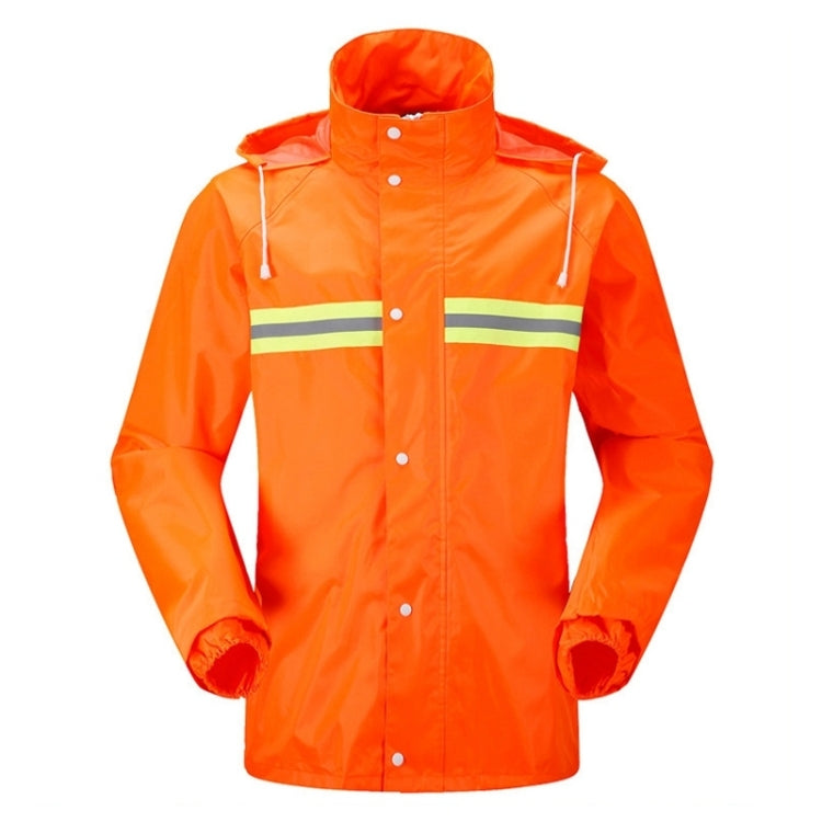 Adult Split Reflective Raincoats Rain Pants Cleaners Waterproof Clothes Labor Insurance Safety Sanitation Suits, Size: M - Reflective Safety Clothing by PMC Jewellery | Online Shopping South Africa | PMC Jewellery | Buy Now Pay Later Mobicred