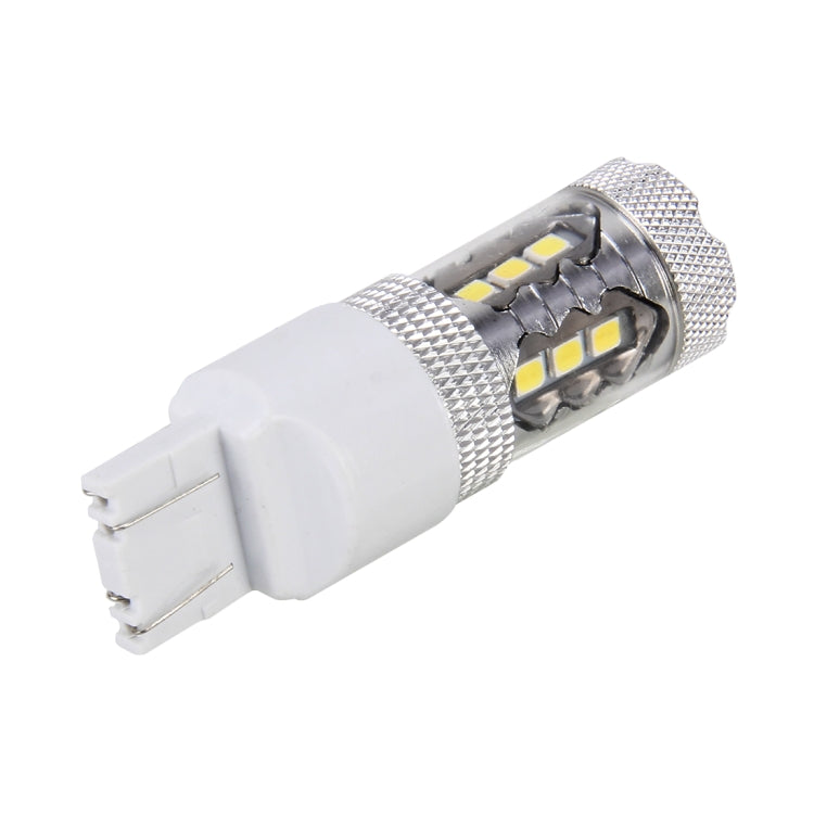 2 PCS T25 / 3156 5W 250LM 6000K Car Auto Turn Light Reversing Lights 16LEDs SMD-2835 Lamps, DC 12V(White Light) - Arrow Turn Lights by PMC Jewellery | Online Shopping South Africa | PMC Jewellery | Buy Now Pay Later Mobicred