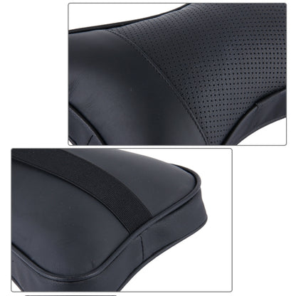 2 PCS MLC-06 Car Neck Pillow Soft Version Lovely Breathe Car Auto Head Neck Rest Cushion Headrest Pillow Pad (Black) - Seat Accessories by PMC Jewellery | Online Shopping South Africa | PMC Jewellery | Buy Now Pay Later Mobicred