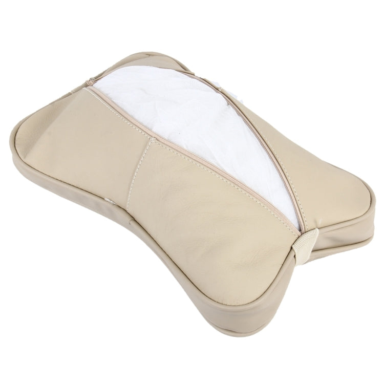 2 PCS MLC-06 Car Neck Pillow Soft Version Lovely Breathe Car Auto Head Neck Rest Cushion Headrest Pillow Pad (Khaki) - Seat Accessories by PMC Jewellery | Online Shopping South Africa | PMC Jewellery | Buy Now Pay Later Mobicred