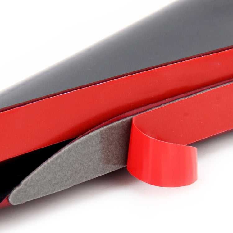 4 PCS Car-Styling Flank Decorative Sticker(Black) - Decorative Sticker by PMC TechLife | Online Shopping South Africa | PMC TechLife | Buy Now Pay Later Mobicred