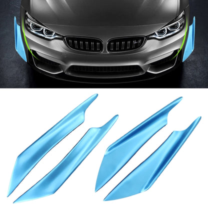 4 PCS Car-Styling Flank Decorative Sticker(Blue) - Decorative Sticker by PMC Jewellery | Online Shopping South Africa | PMC Jewellery | Buy Now Pay Later Mobicred