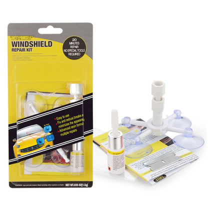 Professional Windscreen Repair Tool Paintless Dent Removal Car Window Windshield Repair Kit Chip Crack Auto Glass (White) - Hand Tool Sets by PMC Jewellery | Online Shopping South Africa | PMC Jewellery | Buy Now Pay Later Mobicred