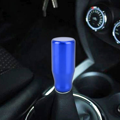 Universal Car Modified Gear Shift Knob Solid Color Smooth Auto Transmission Shift Lever Knob with Three Rubber Covers(Blue) - Shift Knob by PMC Jewellery | Online Shopping South Africa | PMC Jewellery | Buy Now Pay Later Mobicred