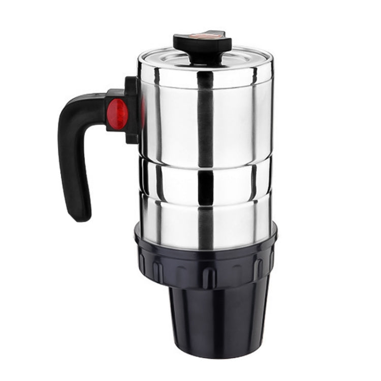 DC 12V Stainless Steel Car Electric Kettle Heated Mug Heating Cup with Charger Cigarette Lighter for Car, Capacity: 500ML - Heating Cups by PMC Jewellery | Online Shopping South Africa | PMC Jewellery | Buy Now Pay Later Mobicred