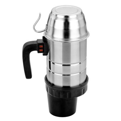 DC 12V Stainless Steel Car Electric Kettle Heated Mug Heating Cup with Charger Cigarette Lighter for Car, Capacity: 500ML - Heating Cups by PMC Jewellery | Online Shopping South Africa | PMC Jewellery | Buy Now Pay Later Mobicred