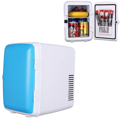 Vehicle Auto Portable Mini Cooler and Warmer 4L Refrigerator for Car and Home, Voltage: DC 12V/ AC 220V(Blue) - Refrigerators by PMC Jewellery | Online Shopping South Africa | PMC Jewellery | Buy Now Pay Later Mobicred