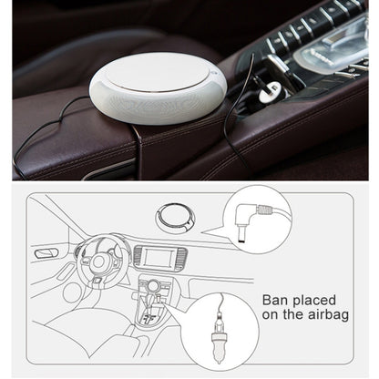 CARZOR Z1 2W USB Car Air Purifier Negative Ions Air Cleaner(White) - Air Purifier by PMC Jewellery | Online Shopping South Africa | PMC Jewellery | Buy Now Pay Later Mobicred