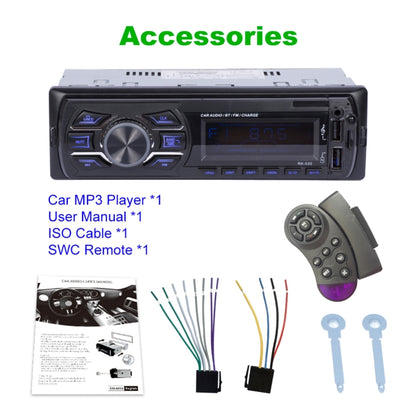 RK-535 Car Stereo Radio MP3 Audio Player with Remote Control, Support Bluetooth Hand-free Calling / FM / USB / SD Slot - Car MP3 & MP4 & MP5 by PMC Jewellery | Online Shopping South Africa | PMC Jewellery | Buy Now Pay Later Mobicred