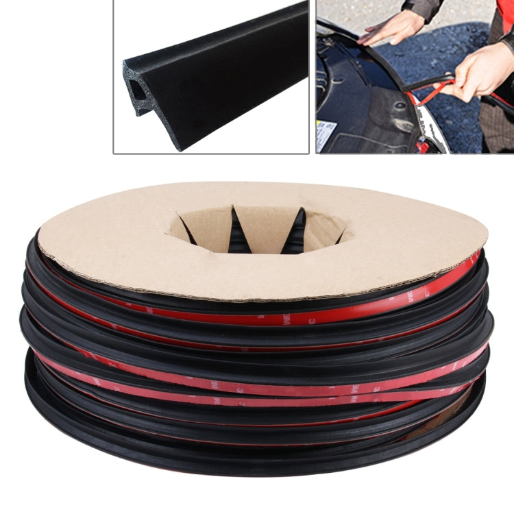 P-shaped Car Noise Reduction Sealing Strip with Sticker, Length: 100m - sealing strips by PMC Jewellery | Online Shopping South Africa | PMC Jewellery | Buy Now Pay Later Mobicred